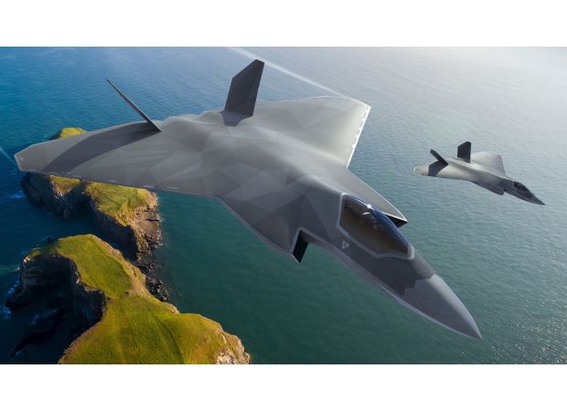 A preview of UK's £12 billion advanced fighter jet project.