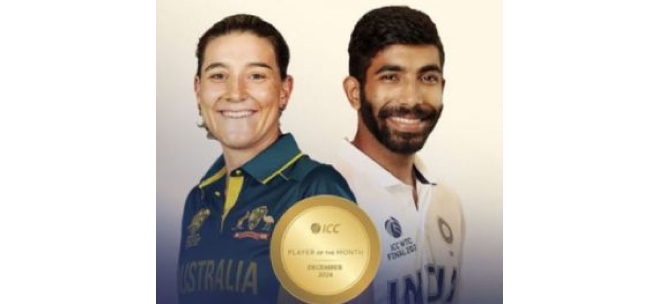 Jay Shah praises Bumrah and Sutherland for receiving ICC Player of Month Awards for December.