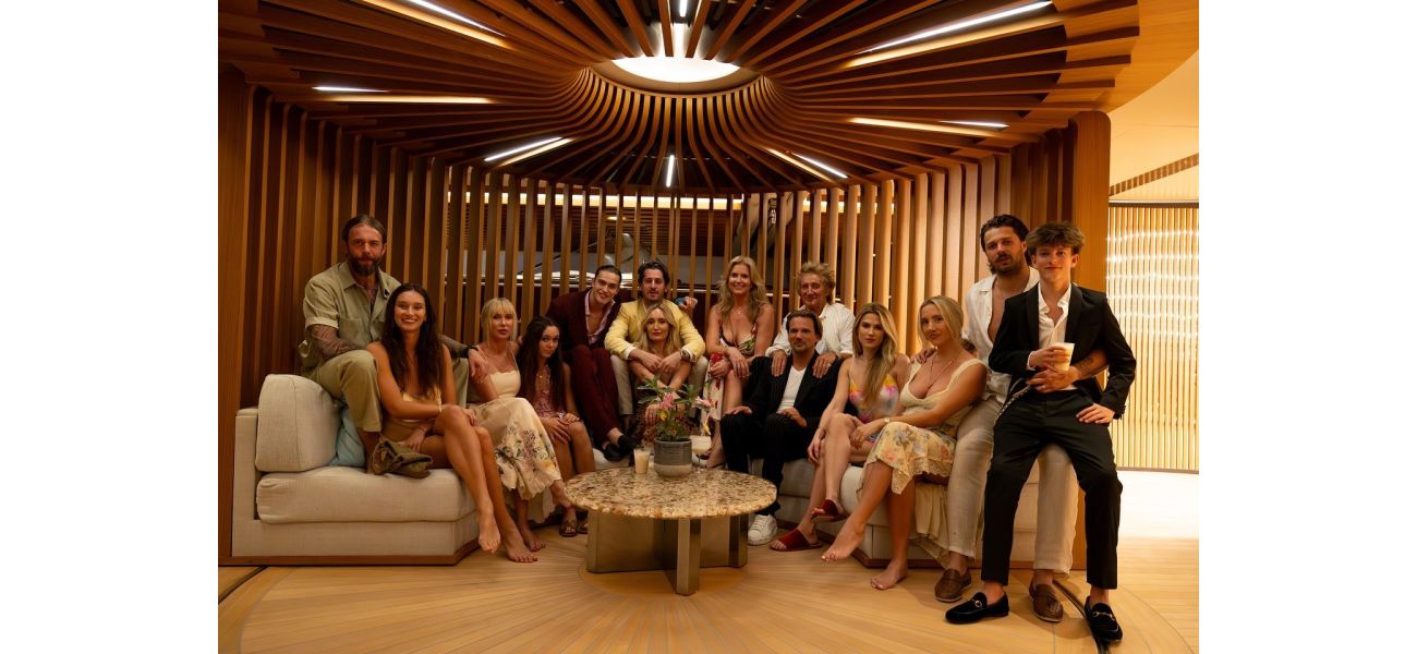 Rod Stewart celebrates turning 80 with a memorable party.