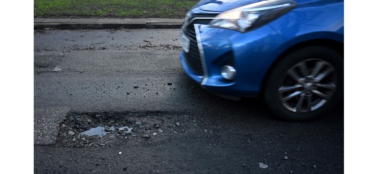 UK drivers spent almost £600 million last year on fixing pothole damage.