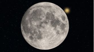 Learn about the Wolf Moon and how you can view the first full moon of 2025 with Mars tonight.