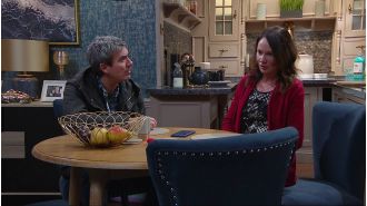 Chas shocks Cain with a terrifying truth in Emmerdale.