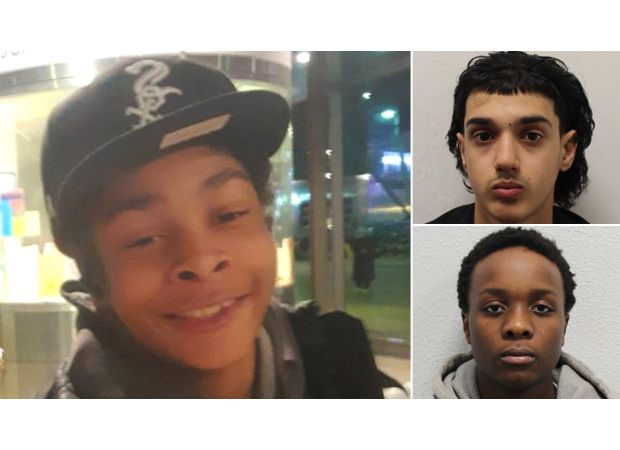 Police searching for two teens after fatal stabbing on bus.