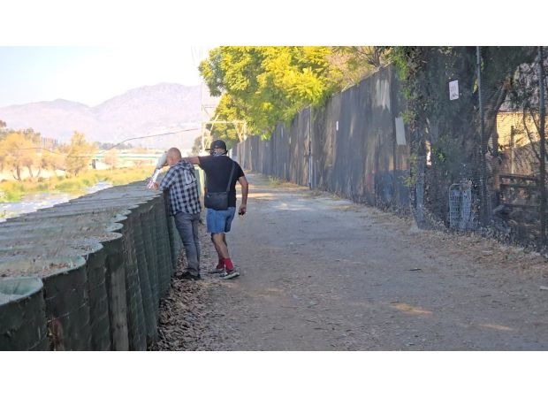 Man prevented from setting fire to dead leaves in LA after recent deadly wildfires.