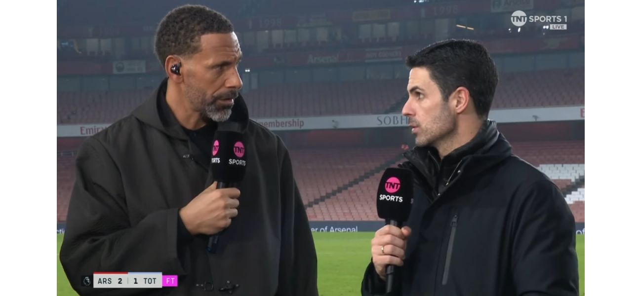 Arteta responds to Ferdinand's suggestion that Arsenal should look for a new striker.