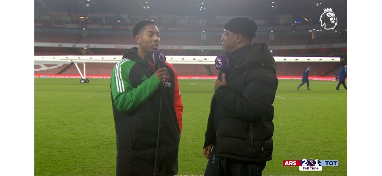 Lewis-Skelly has a message for Arteta after Arsenal's victory against Tottenham.