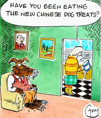 Venables draws a daily cartoon for the Metro newspaper.
