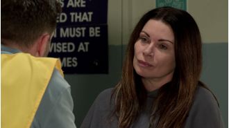 Carla is not impressed by the manipulative claim of suicide in Coronation Street.