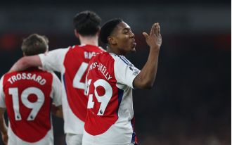 Declan Rice praises Arsenal teammate for his performance in their win against Tottenham.