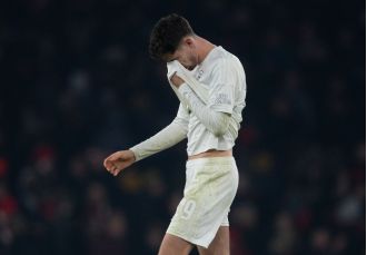 Police are investigating abuse directed at the wife of Arsenal player Kai Havertz on social media.