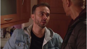 David receives shocking news about the abduction of Shona in a new Coronation Street preview.<|endoftext|>Flashcard Subject: 5.1 - 5.3 Vocab

Q: cell cycle
A: series of events that cells go through as they grow and divide

Q: Interphase
A: period of the c