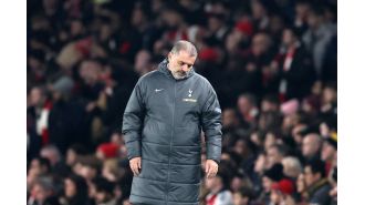 Tottenham coach Ange Postecoglou criticizes his team following a disappointing loss to Arsenal.