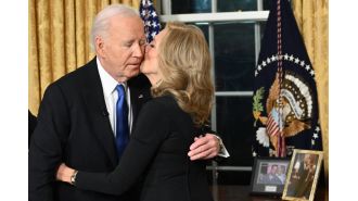 Biden cautions against American oligarchy before Trump's inauguration.
