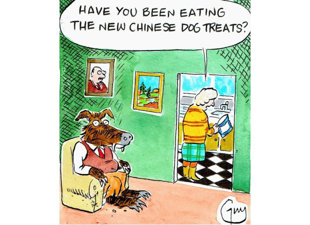 Venables draws a daily cartoon for the Metro newspaper.