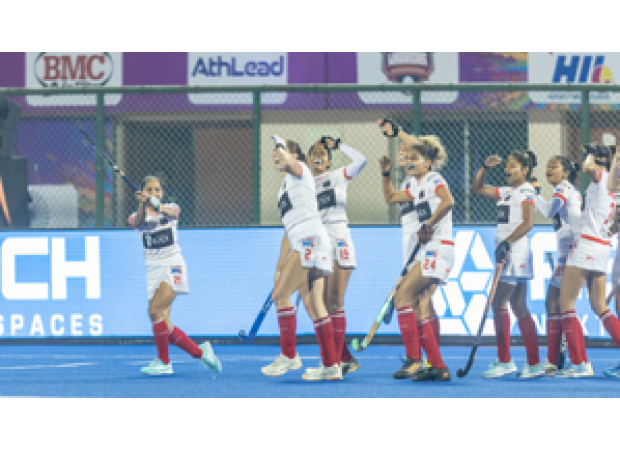 Soorma Hockey Club beats Odisha Warriors 2-1 in Women's HIL match.