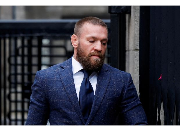 MMA fighter Conor McGregor accused of new sexual assault allegation in bathroom.