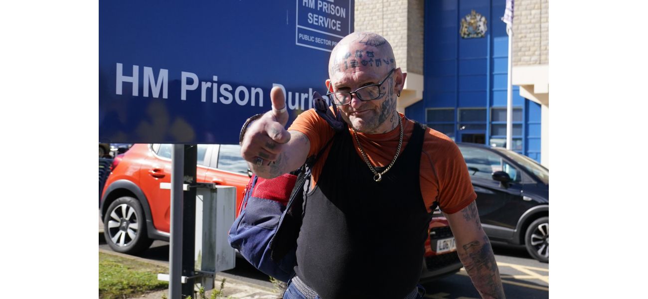 Ex-convict assaults former partner after being granted early release from prison.