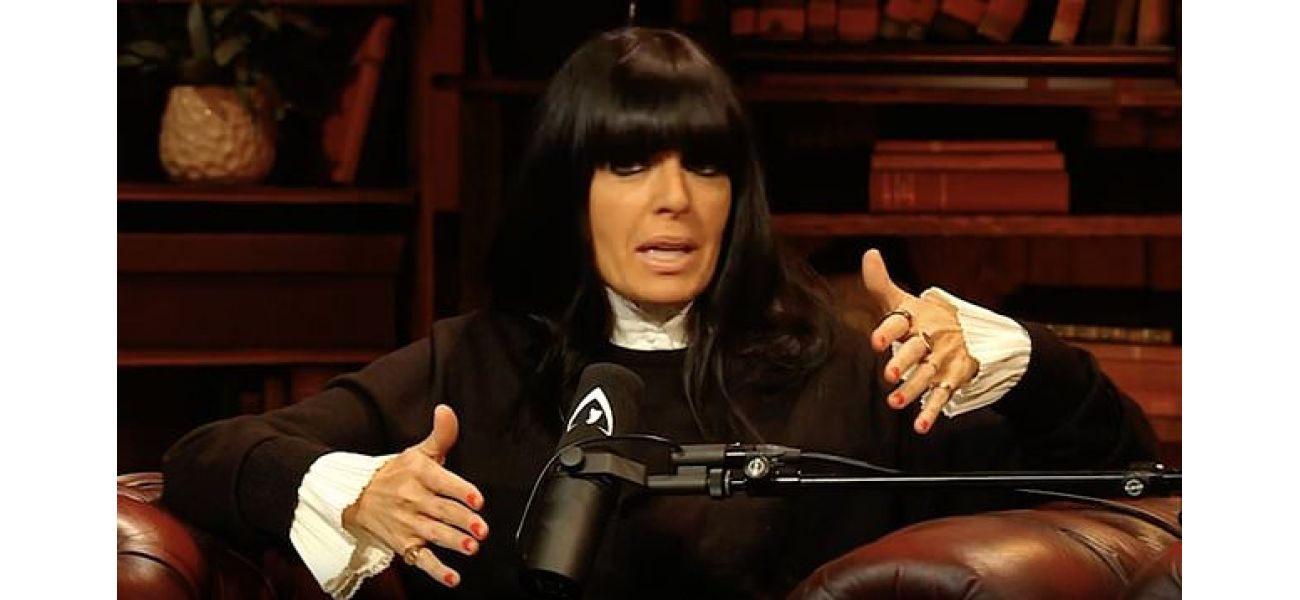Claudia Winkleman apologises for revealing confidential details to The Traitors actor.