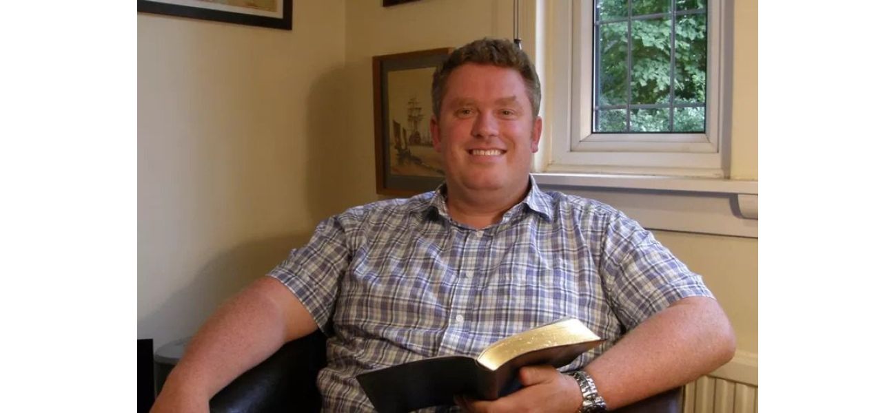 A vicar was reprimanded for not leaving when he accidentally saw a parishioner in the shower.