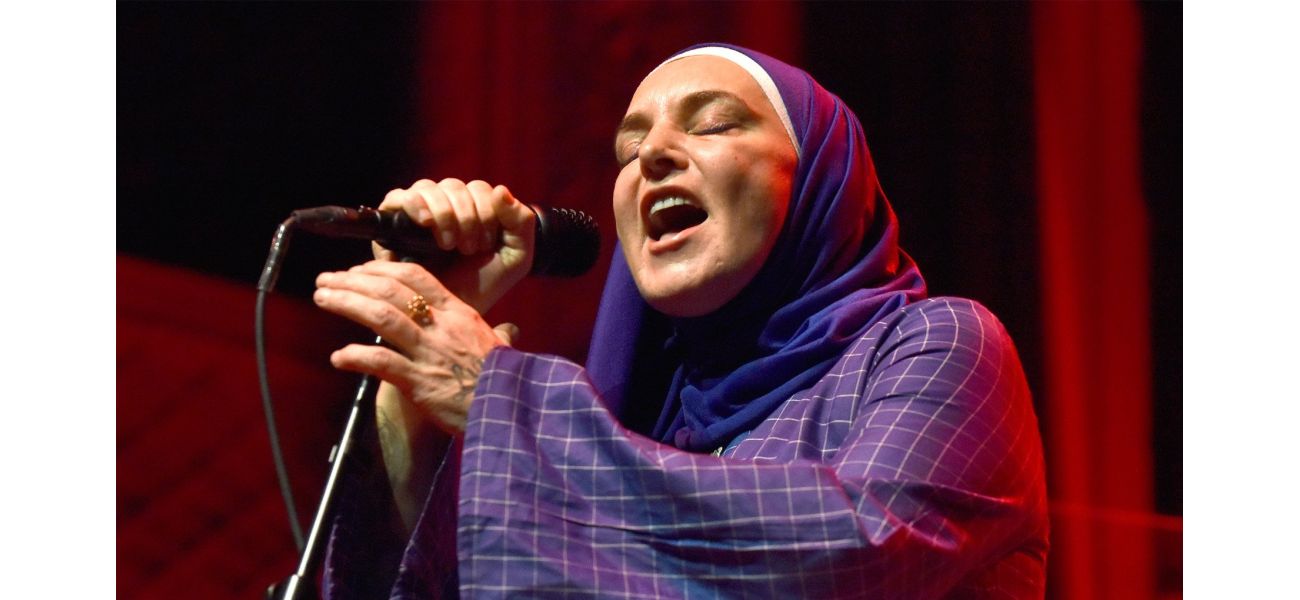 Sinead O'Connor's will disclosed, children told to take advantage of all assets.