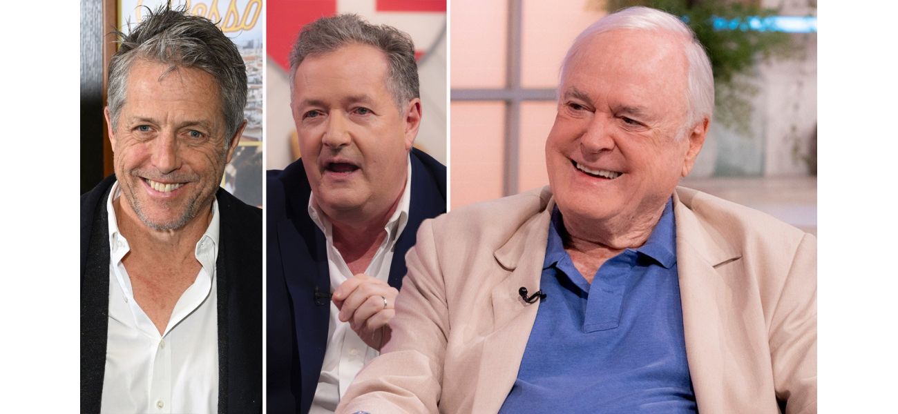 John Cleese criticizes Piers Morgan for being careless and defends Hugh Grant.