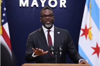 Chicago's Mayor Johnson starts 