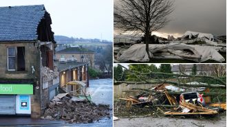 Storm Herminia will bring strong winds and heavy rain, following the strongest storm in 10 years.
