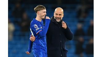 Gary Neville criticizes Cole Palmer for talking to Pep Guardiola following Manchester City's victory against Chelsea.