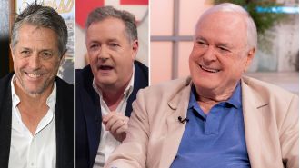 John Cleese criticizes Piers Morgan for being careless and defends Hugh Grant.