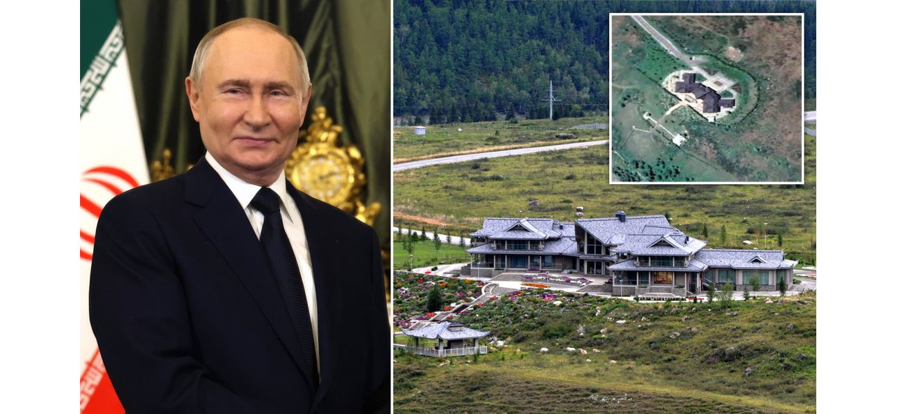 Putin's undisclosed location where he allegedly uses animal blood to extend his lifespan.