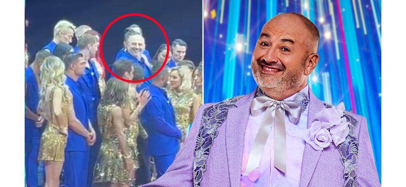 Wynne Evans from Strictly apologized for making an inappropriate joke about his co-star during a live tour.