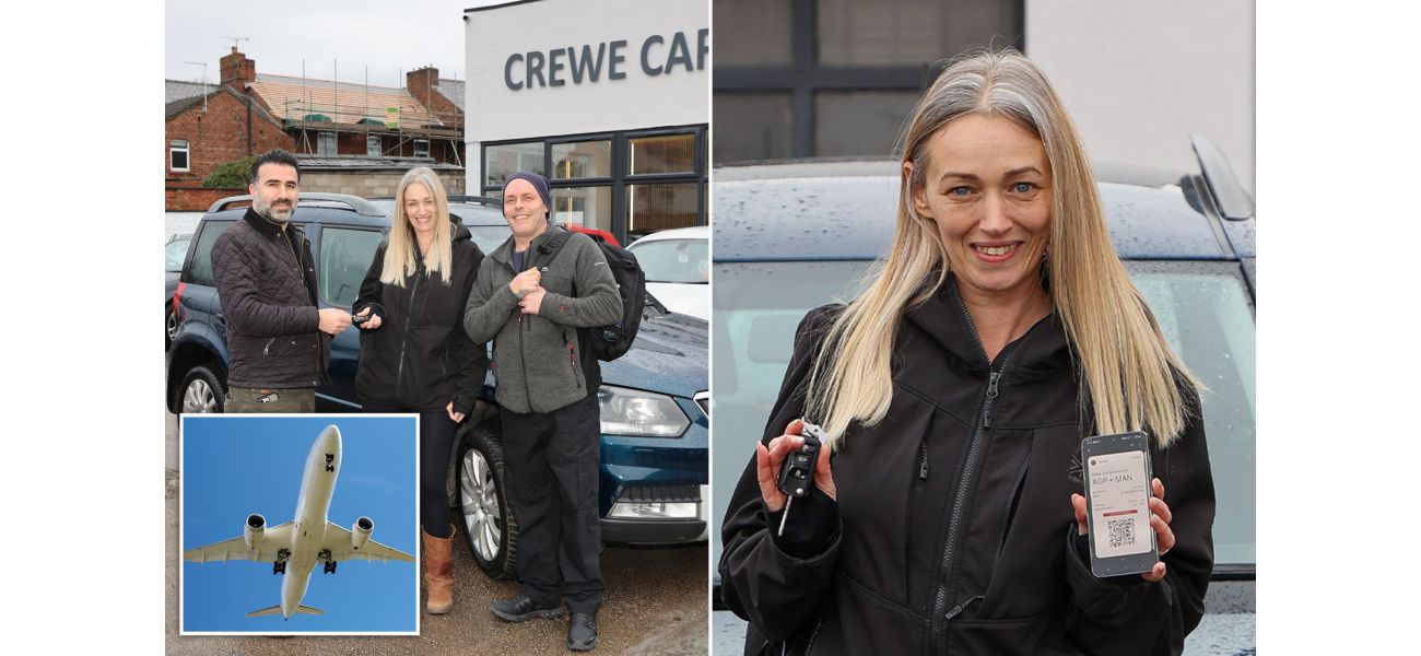 Mom travels 1,300 miles to Manchester via Spain for cheaper car over train.