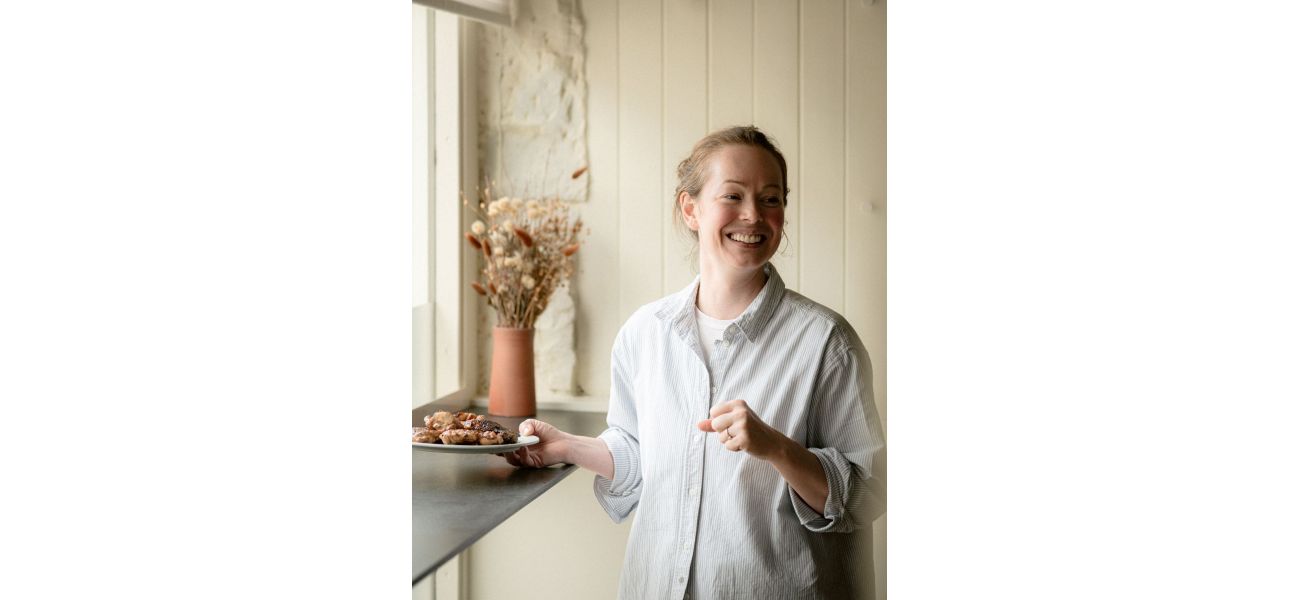 A salad of smoked duck and beetroot by Roberta Hall-McCarron.