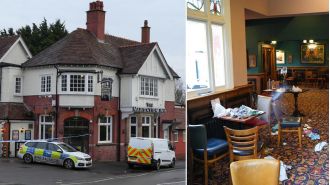 Three people hurt in knife brawl at Birmingham pub