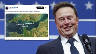 Elon Musk renames Gulf of Mexico and sets sights on English Channel.