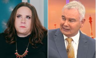 Critics slam Eamonn Holmes for hosting a disastrous interview with a US reality TV star.