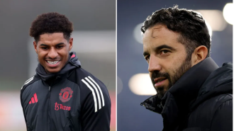 Amorim explains why Rashford won't be chosen for Man Utd.
