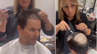 Mark Wahlberg shaved his head daily for his role in Flight Risk, contrary to popular belief.