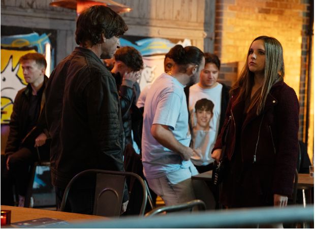 Amy in Coronation Street is tormented by rape trauma when a person from her past reappears.