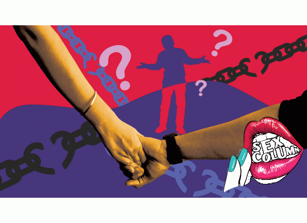 A woman's lesbian partner left her twice for a man and she is struggling to move on.