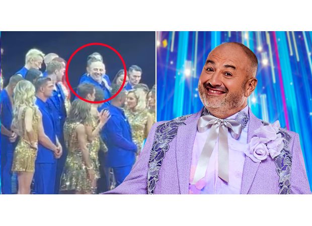 Wynne Evans from Strictly apologized for making an inappropriate joke about his co-star during a live tour.
