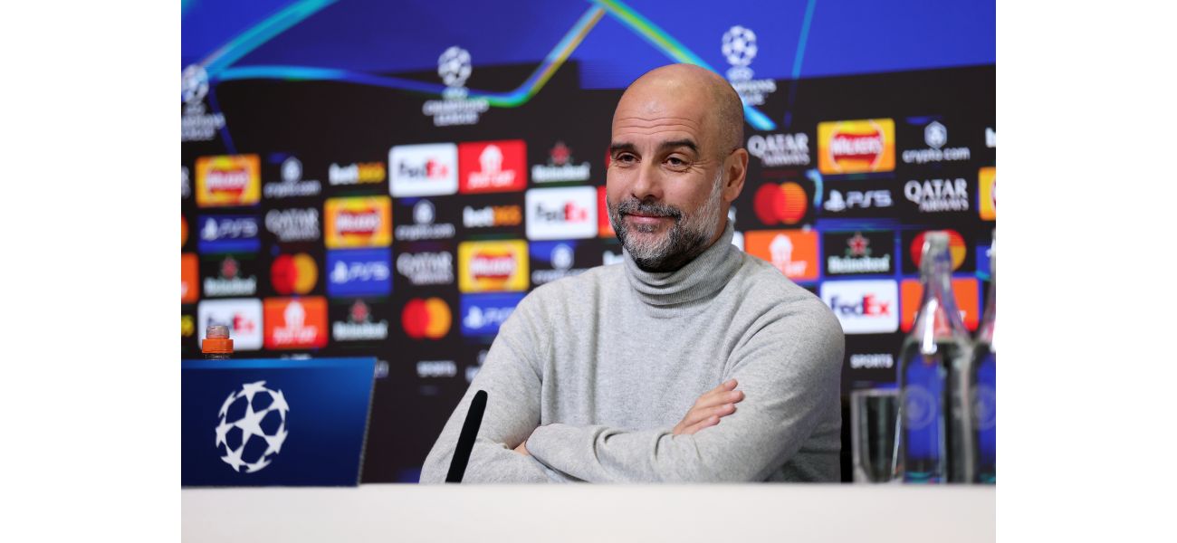 Guardiola reveals good news for Manchester City before facing Arsenal.