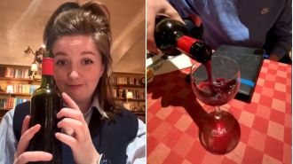Travel pro tries out 'wine by the centimetre' to determine its legitimacy.