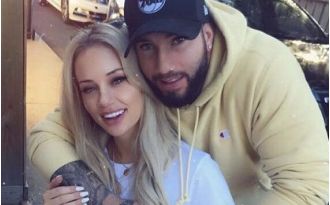 TV star from Married at First Sight emotionally overwhelmed by the murder of her former boyfriend.