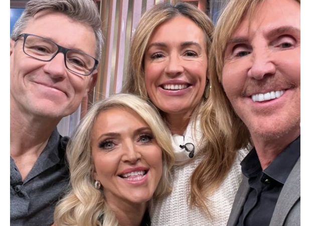 TV presenter defends her spouse against criticism of his looks.