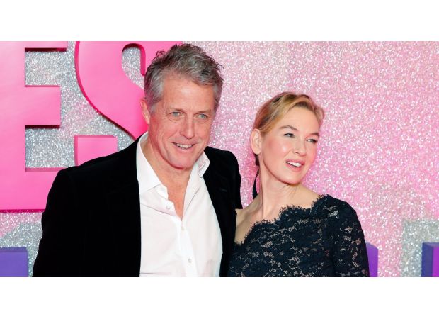 Hugh Grant and Renee Zellweger, both in their 50s, look timeless in Bridget Jones reunion.