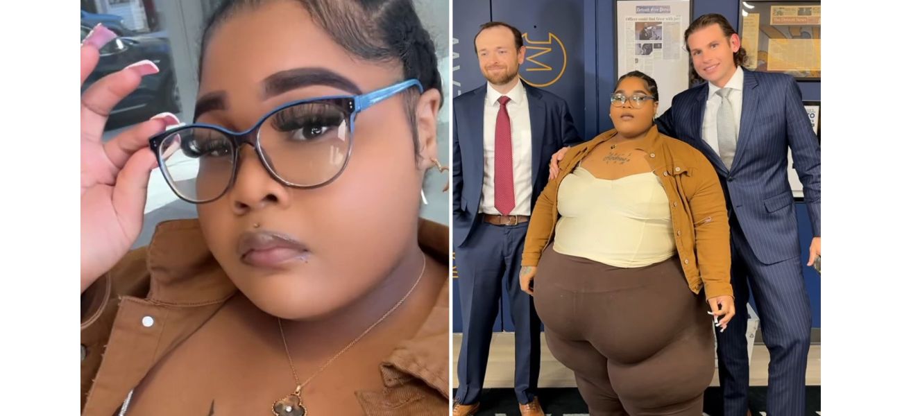 Rapper who is larger in size takes legal action against Lyft when a driver refuses to serve her due to her weight.