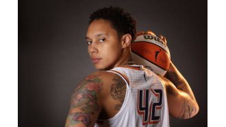 WNBA star Brittney Griner joins the Atlanta Dream with a new contract.