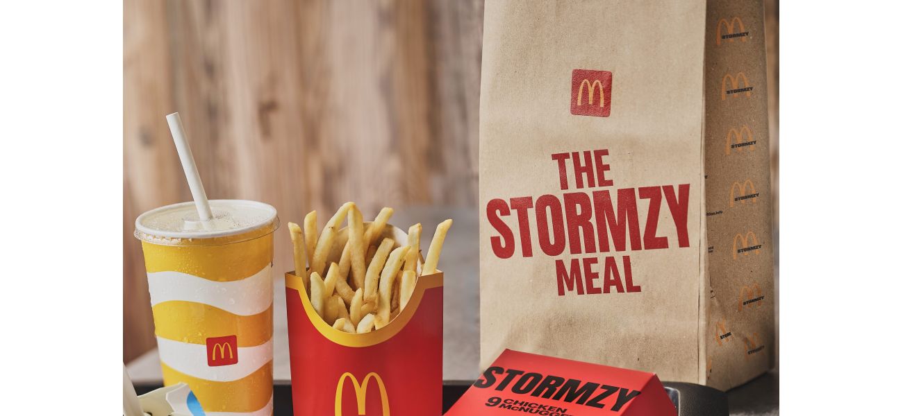 McDonald's launches a Stormzy Meal with special ingredients, check out the details.