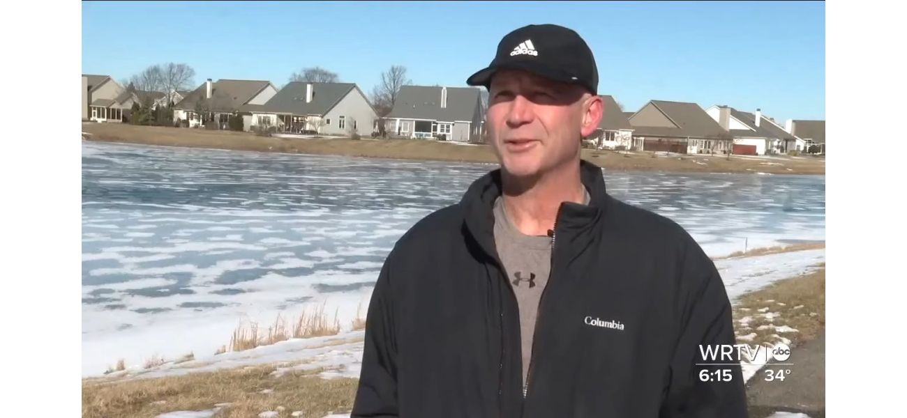 Jump roper rescues drowning teen in icy pond using unique ability.